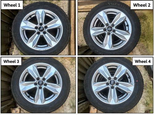 Audi 5 spoke - a1, alloy