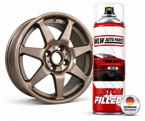 Bronze satin alloy wheel - bronze,