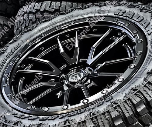 Black fuel alloy wheels - 20",