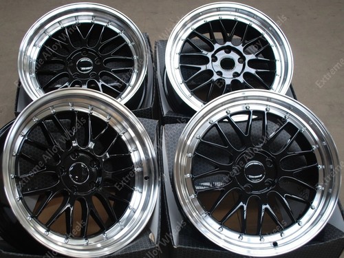 Black alloy wheels fits - black, sm