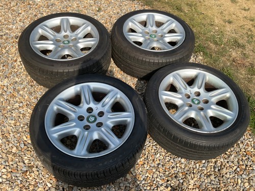 Four jaguar xk8 flute alloys - four,