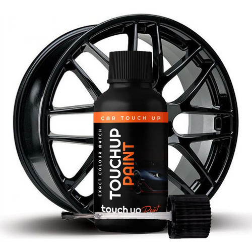 Gloss black alloy - black, wheel