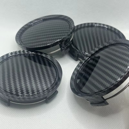 75mm carbon hub cap - 4x,